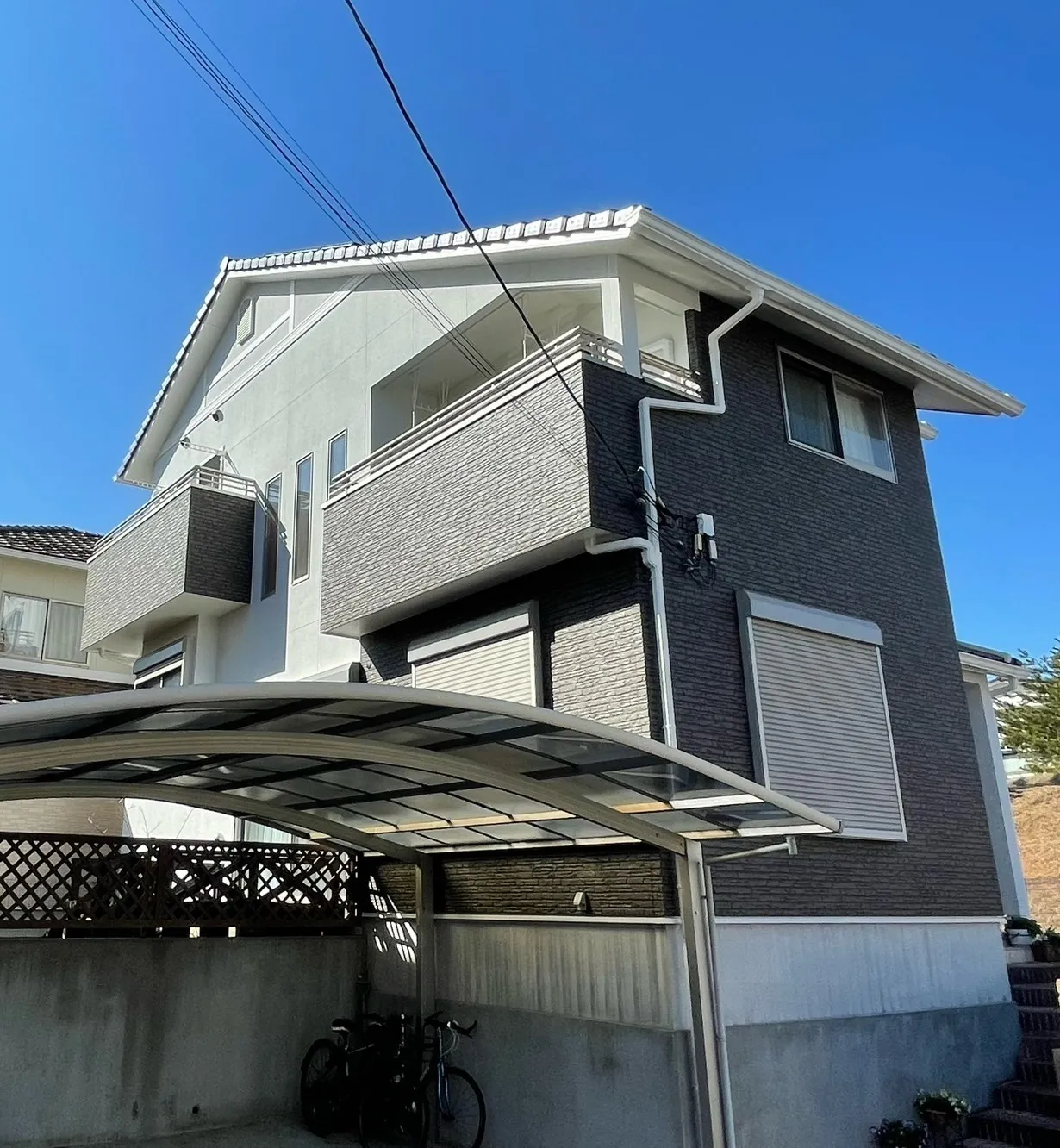 市原市 戸建塗装工事 完工