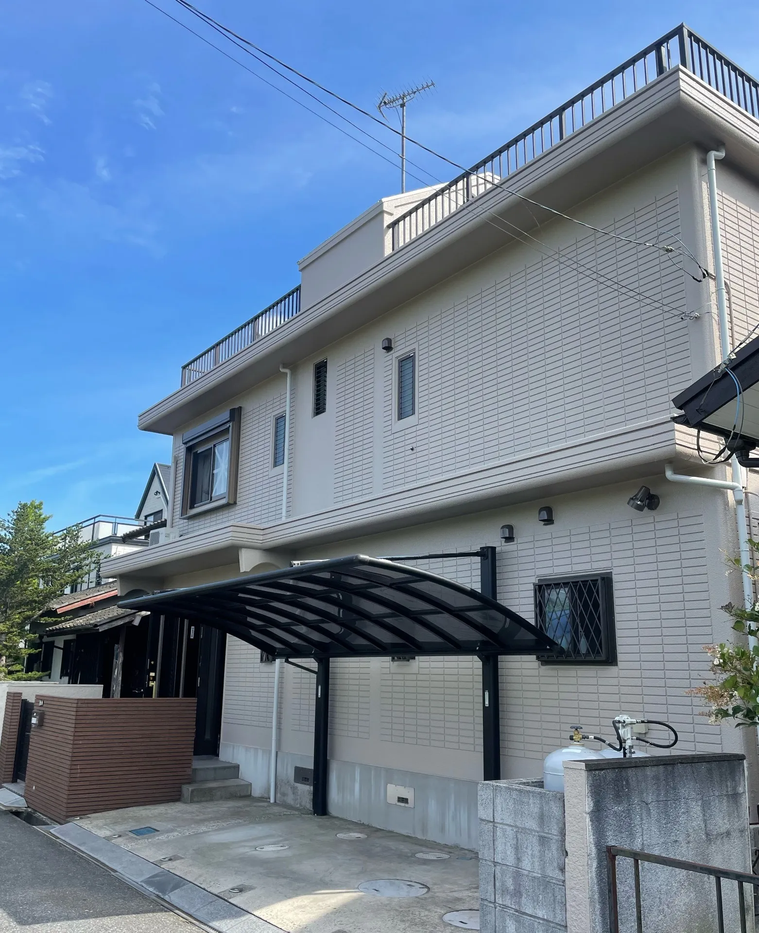 市原市戸建塗装工事完工
