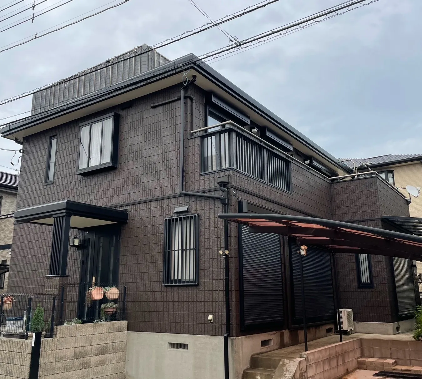 市原市青葉台 戸建塗装工事 完了