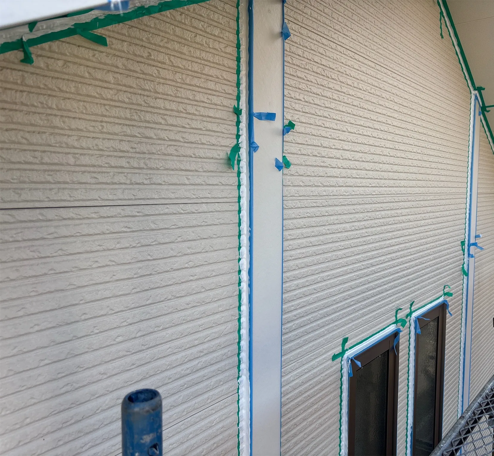 	市原市の戸建塗装工事スタート｜高圧洗浄・シーリング工事で下地を徹底整備